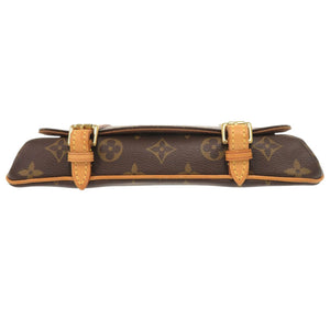 美品 ルイ ヴィトン ポシェット マレル モノグラム M51159 ブラウン ウエストバッグ LV 1207【中古】LOUIS VUITTON