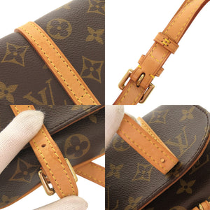 美品 ルイ ヴィトン ポシェット マレル モノグラム M51159 ブラウン ウエストバッグ LV 1207【中古】LOUIS VUITTON