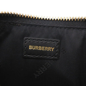 美品 バーバリー フラグメントケース ノバチェック アーカイブベージュ PVC/レザー ベージュ ブラック カードケース 1212【中古】BURBERRY