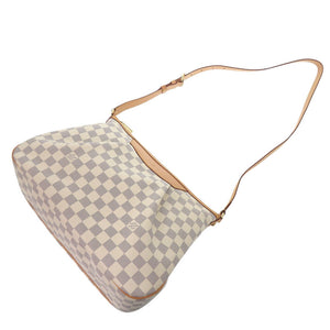 新品同様 ルイ ヴィトン シラク―サ MM ダミエ アズール ショルダーバッグ LV 1215【中古】LOUIS VUITTON
