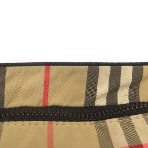 美品 バーバリー チェック 8014715 ナイロン ベージュ ボディバッグ ウエストバッグ ベルトバッグ 1219【中古】BURBERRY