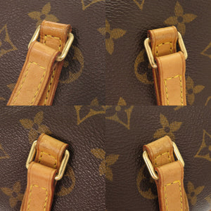 ルイ ヴィトン パピヨン26 ヌメ革 モノグラム M51386 ブラウン ハンドバッグ LV 1225【中古】LOUIS VUITTON