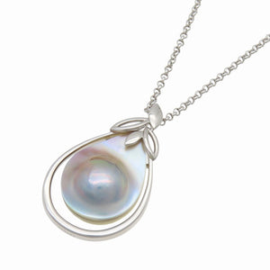 新品同様 タサキ マベパール ペンダント ネックレス 真珠 パール/シルバー925 ジュエリー アクセサリー 1226【中古】TASAKI