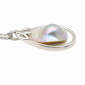新品同様 タサキ マベパール ペンダント ネックレス 真珠 パール/シルバー925 ジュエリー アクセサリー 1226【中古】TASAKI