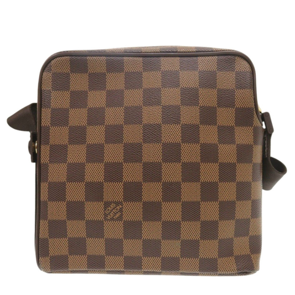 美品 ルイ ヴィトン オラフPM N41442 ダミエキャンバス エベヌ ショルダーバッグ LV 1227【中古】LOUIS VUITTON