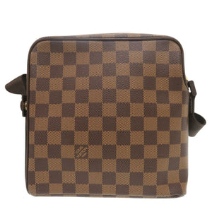 美品 ルイ ヴィトン オラフPM N41442 ダミエキャンバス エベヌ ショルダーバッグ LV 1227【中古】LOUIS VUITTON
