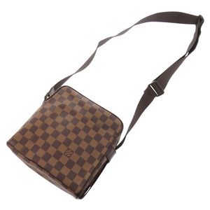 美品 ルイ ヴィトン オラフPM N41442 ダミエキャンバス エベヌ ショルダーバッグ LV 1227【中古】LOUIS VUITTON