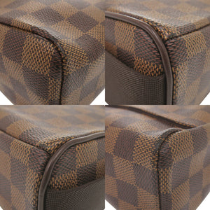 美品 ルイ ヴィトン オラフPM N41442 ダミエキャンバス エベヌ ショルダーバッグ LV 1227【中古】LOUIS VUITTON