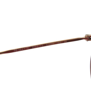 新品同様 レイバン ROUND DOUBLE BRIDGE ラウンド ダブル ブリッジ RB3647N 9069A5 メタル ピンク ブラウン サングラス 1234【中古】Ray-Ban