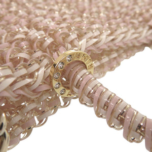 新品同様 アンテプリマ スタンダード ミニアトゥーラ パウダリーピンクホワイトゴールド PB21F12045-G55 PVC ワイヤーバッグ 1235【中古】ANTEPRIMA