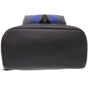 美品 バーバリー チェック キャンバス ブルー リュック デイパック バックパック 青 1261【中古】BURBERRY