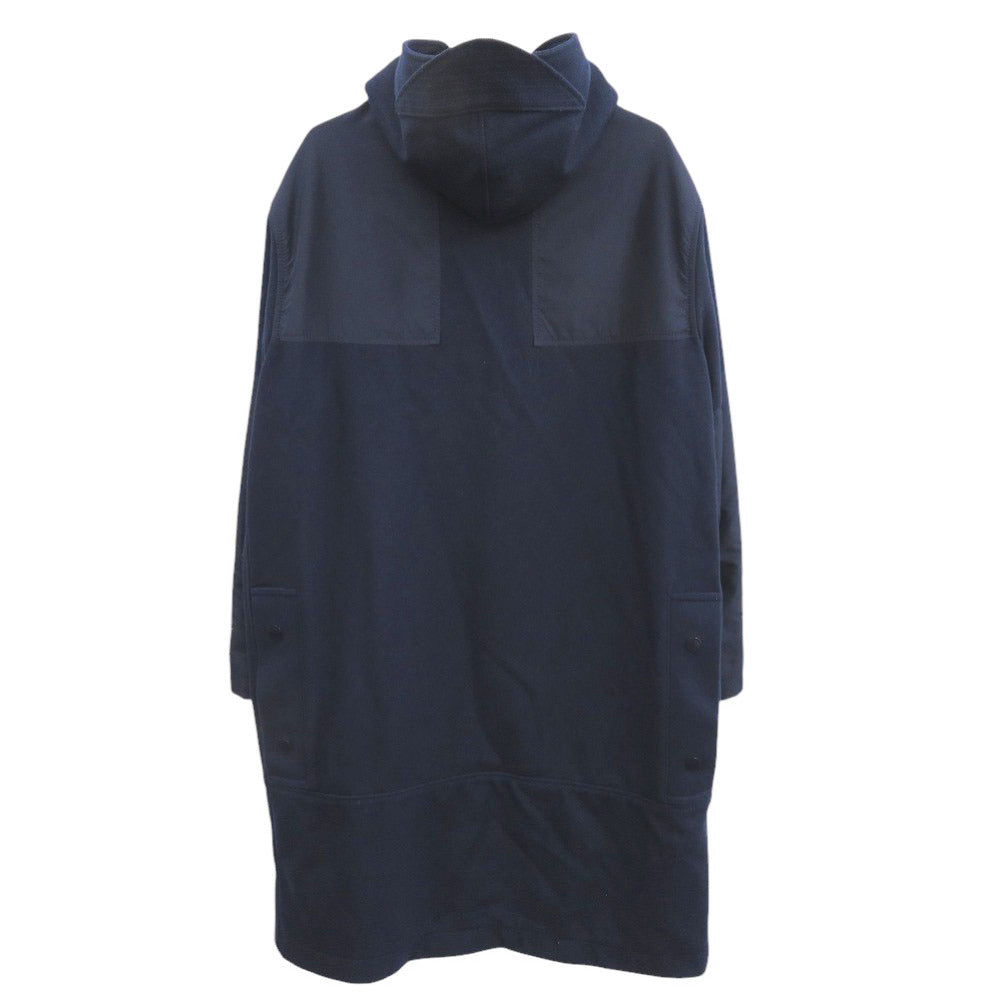美品 タトラス × KEVIN JAMES MORLEY ウール ナイロン ポリエステル ネイビー フーデッドコート コート 1268【中古】TATRAS メンズ