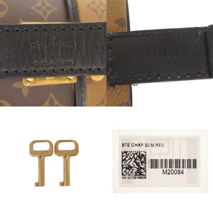 美品 ルイ ヴィトン ボワット シャポー 30 モノグラム リバース M20084 ハンドバッグ LV 1286【中古】LOUIS VUITTON