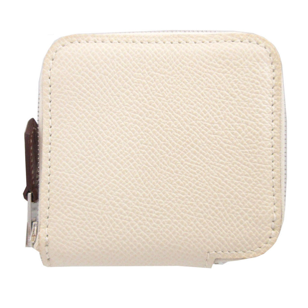 新品同様 エルメス アザップコンパクトミニ シルクイン U刻印(2022年製) ヴォーエプソン ナタ コインケース 財布 1319【中古】HERMES