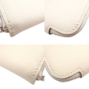 新品同様 エルメス アザップコンパクトミニ シルクイン U刻印(2022年製) ヴォーエプソン ナタ コインケース 財布 1319【中古】HERMES