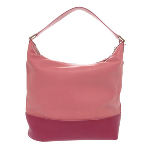 美品 デルボー ワンショルダーバッグ every D アリュール A0365ALLBICADB PA00 レザー ピンク ハンドバッグ 1327【中古】DELVAUX