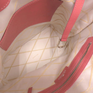 美品 デルボー ワンショルダーバッグ every D アリュール A0365ALLBICADB PA00 レザー ピンク ハンドバッグ 1327【中古】DELVAUX