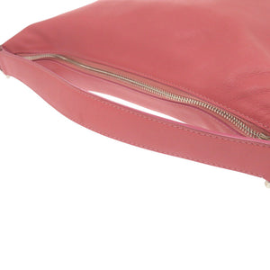 美品 デルボー ワンショルダーバッグ every D アリュール A0365ALLBICADB PA00 レザー ピンク ハンドバッグ 1327【中古】DELVAUX