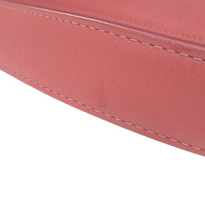 美品 デルボー ワンショルダーバッグ every D アリュール A0365ALLBICADB PA00 レザー ピンク ハンドバッグ 1327【中古】DELVAUX