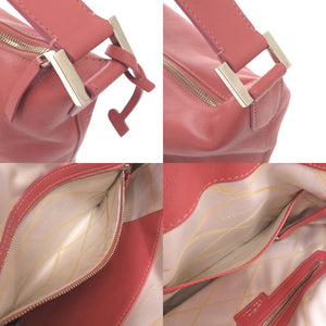 美品 デルボー ワンショルダーバッグ every D アリュール A0365ALLBICADB PA00 レザー ピンク ハンドバッグ 1327【中古】DELVAUX