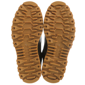 未使用品 グッチ ディアマンテ レースアップ ブーツ レザー スウェード ファー カーキ 1342【中古】GUCCI