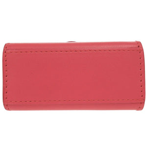 新品同様 デルボー ブリヨン バッグチャーム レザー ピンク キーホルダー 1345【中古】DELVAUX