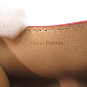 新品同様 デルボー ブリヨン バッグチャーム レザー ピンク キーホルダー 1345【中古】DELVAUX