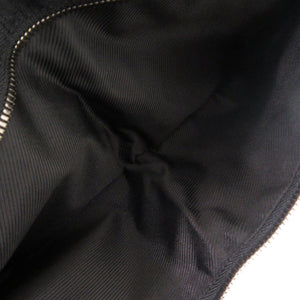 美品 グッチ 28566 GGキャンバス ブラック ウエストバッグ 黒 1368【中古】GUCCI