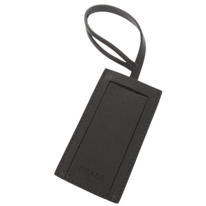 美品 プラダ ロボットチャーム キーリング付き レザー メタル ネイビー コインケース 1381【中古】PRADA