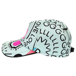 美品 ブルガリ オノマトブルガリ ベースボールキャップ ポップ (アップ) コーン 表参道 ポップアップストア限定品 シルク マルチカラー 帽子 キャップ 1385【中古】BVLGARI