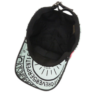 美品 ブルガリ オノマトブルガリ ベースボールキャップ ポップ (アップ) コーン 表参道 ポップアップストア限定品 シルク マルチカラー 帽子 キャップ 1385【中古】BVLGARI