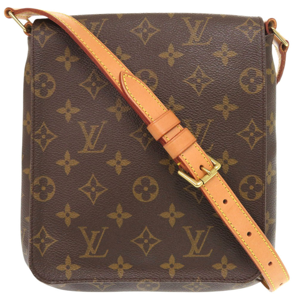 ルイ ヴィトン ミュゼットサルサ ショートストラップ モノグラム M51258 ブラウン ショルダーバッグ LV 1410【中古】LOUIS VUITTON