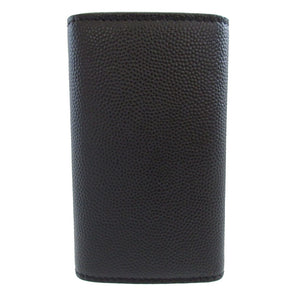 新品同様 サンローランパリ レザー ブラック 黒 4連 キーケース 1422【中古】SAINT LAURENT PARIS