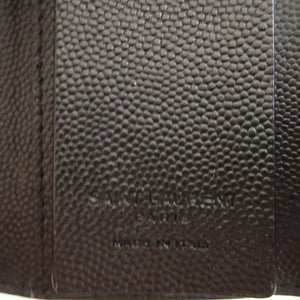 新品同様 サンローランパリ レザー ブラック 黒 4連 キーケース 1422【中古】SAINT LAURENT PARIS
