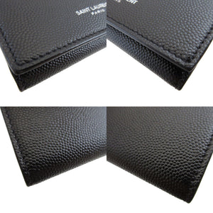 新品同様 サンローランパリ レザー ブラック 黒 4連 キーケース 1422【中古】SAINT LAURENT PARIS