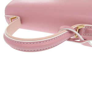 新品同様 デルボー タンペート スモール デルヴォー フォーエバーローズ AA0532AAMOARFDO レザー ピンク 2wayハンドバッグ 1430【中古】DELVAUX