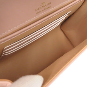 新品同様 デルボー タンペート スモール デルヴォー フォーエバーローズ AA0532AAMOARFDO レザー ピンク 2wayハンドバッグ 1430【中古】DELVAUX