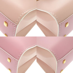 新品同様 デルボー タンペート スモール デルヴォー フォーエバーローズ AA0532AAMOARFDO レザー ピンク 2wayハンドバッグ 1430【中古】DELVAUX