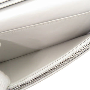 美品 ルイ ヴィトン ポルトフォイユ ブラザ ダミエ N60335 ダミエアンフィニ ホワイト 長財布 白 LV 1433【中古】LOUIS VUITTON