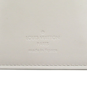 美品 ルイ ヴィトン ポルトフォイユ ブラザ ダミエ N60335 ダミエアンフィニ ホワイト 長財布 白 LV 1433【中古】LOUIS VUITTON
