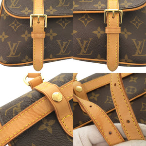 美品 ルイ ヴィトン マレル サック アド モノグラム M51158 ブラウン リュック デイパック LV 1440【中古】LOUIS VUITTON