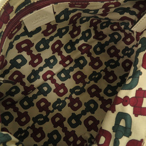 美品 グッチ グッチシマ アビー 190525 レザー アイボリー ワンショルダーバッグ ハンドバッグ 1453【中古】GUCC