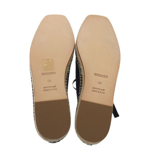 未使用 エルメス エスパドリーユ グァパ サイズ35 デニム ネイビー シューズ 1509【中古】HERMES