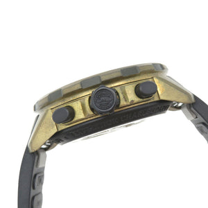 美品 IWC アクアタイマー エクスペディション チャールズ ダーウィン IW379503 自動巻き 腕時計 ラバー/ブロンズ ブラック 黒文字盤 1524【中古】インターナショナルウォッチカンパニー メンズ