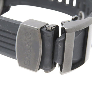 美品 セイコー アストロン GPS SBXB017 / 8X82-0AC0 ソーラー電波 腕時計 SS/セラミック/ラバー ブラック 黒文字盤 1525【中古】SEIKO メンズ