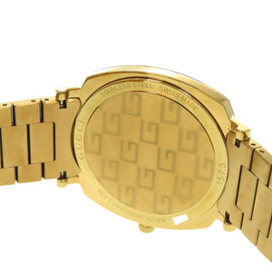未使用 グッチ グリップ GRIP YA157409 SS ゴールド クオーツ 腕時計 1542【中古】GUCCI