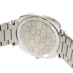 未使用 グッチ グリップ GRIP YA1574401 SS シルバー クオーツ 腕時計 1535【中古】GUCCI