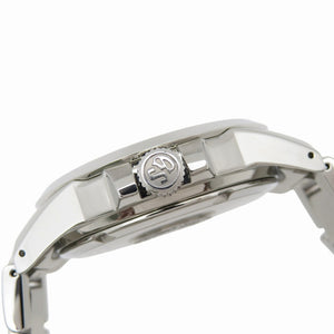 新品同様 セイコー グランドセイコー スプリングドライブ SBGA025 / 9R65-0AG1 パワーリザーブ 腕時計 SS ホワイト 白文字盤 1539【中古】SEIKO メンズ