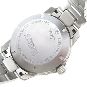 美品 ジン ダイバーズウォッチ 603 EZM3 自動巻き 腕時計 SS ブラック 黒文字盤 1545【中古】Sinn メンズ