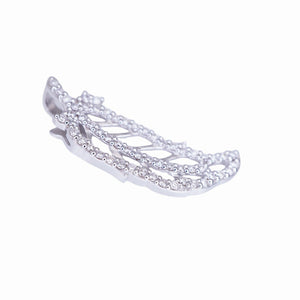 美品 ヨン シンボル フェザー S ペンダント トップ K10WG LGD 0.43ct ホワイトゴールド/ラボグロウンダイヤモンド ホワイトゴールド ジュエリー 1551【中古】YON